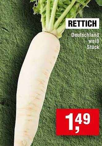 RETTICH Deutschland weiß Stück