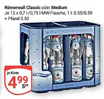 Römerwall Classic oder Medium
