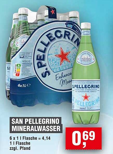 SAN PELLEGRINO MINERALWASSER