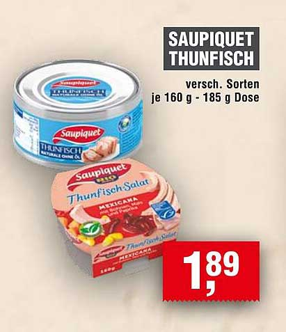 SAUPIQUET THUNFISCH