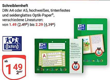 Schreiblernheft