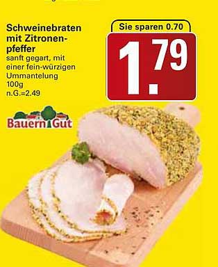 Schweinebraten mit Zitronenpfeffer
