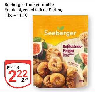 Seeberger Trockenfrüchte