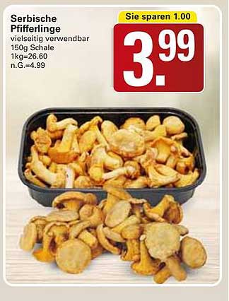 Serbische Pfifferlinge