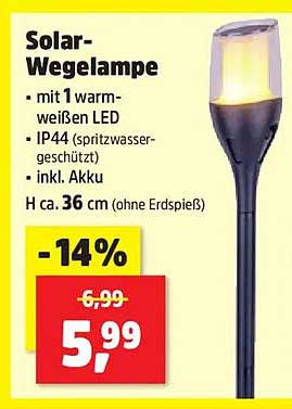 Solar-Wegelampe