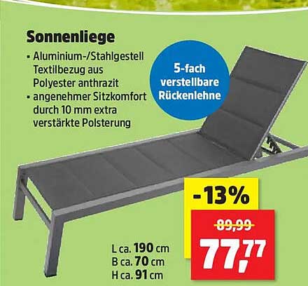 Sonnenliege