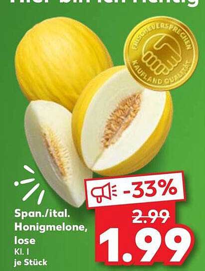 Span./ital. Honigmelone, lose