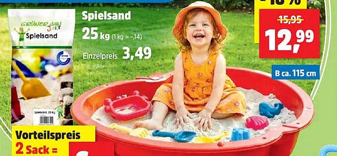 Spielsand 25 kg