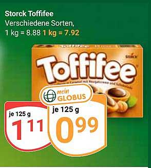 Storck Toffifee Verschiedene Sorten, 1 kg = 8.88 1 kg = 7.92