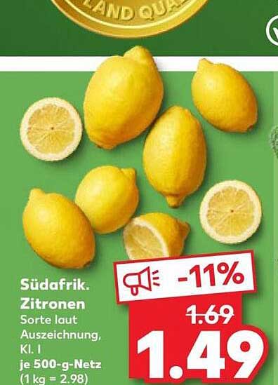 Südafrik. Zitronen