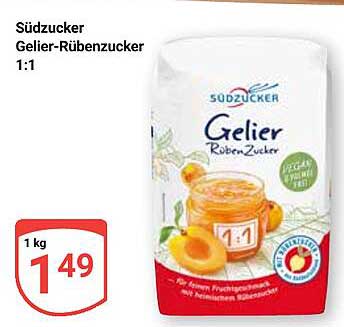 Südzucker Gelier-Rübenzucker 1:1