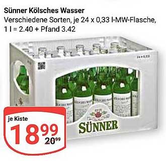Sünner Kölsches Wasser