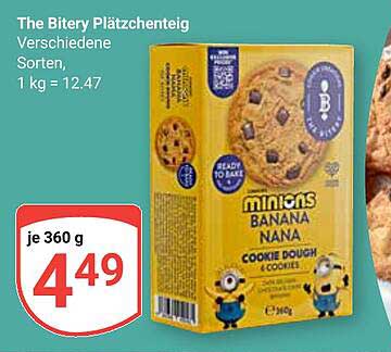 The Bitery Plätzchenteig Verschiedene Sorten, 1 kg = 12.47