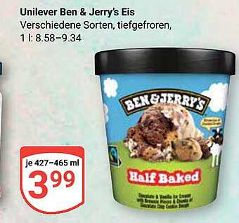 Unilever Ben & Jerry’s Eis