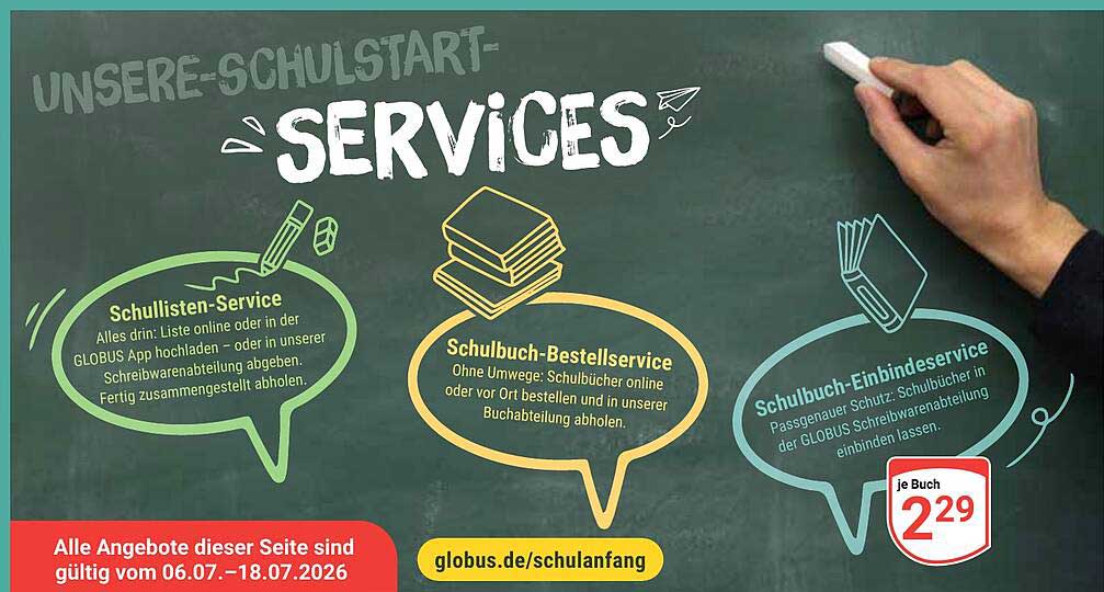 Unsere Schulstart-Services