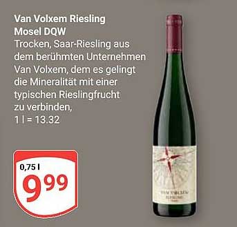 Van Volxem Riesling Mosel DQW