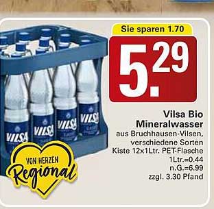 Vilsa Bio Mineralwasser