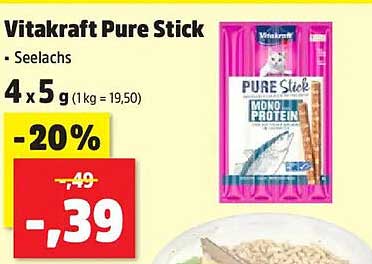Vitakraft Pure Stick • Seelachs