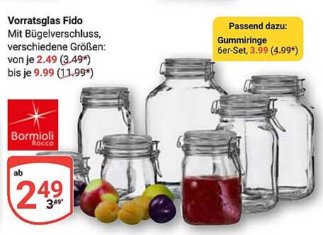 Vorratsglas Fido