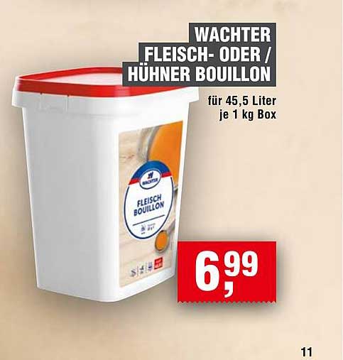 WACHTER FLEISCH- ODER / HÜHNER BOUILLON