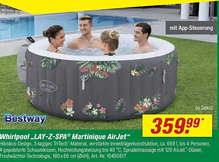 Whirlpool „LAY-Z-SPA® Martinique AirJet“