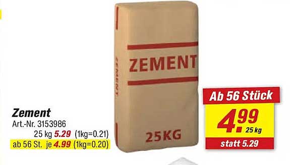 Zement