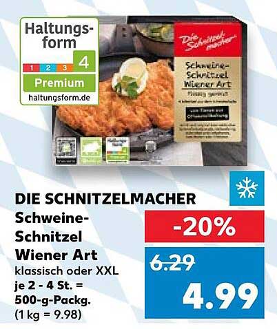 DIE SCHNITZELMACHER Schweine-Schnitzel Wiener Art