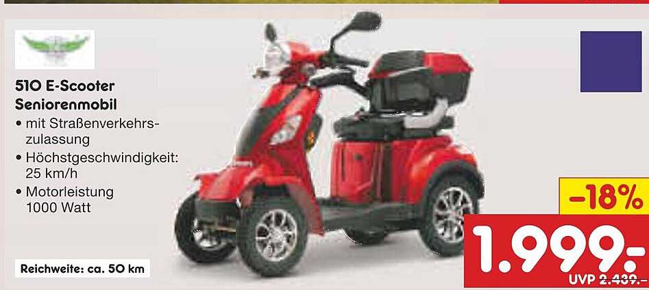 51O E-Scooter Seniorenmobil
