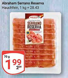 Abraham Serrano Reserva - Hauchfein