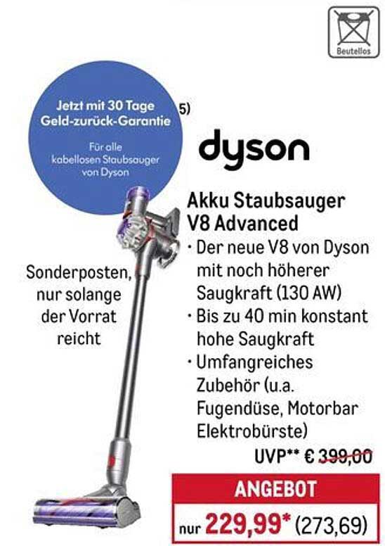 Akku Staubsauger V8 Advanced von Dyson