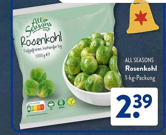 ALL SEASONS Rosenkohl 1-kg-Packung