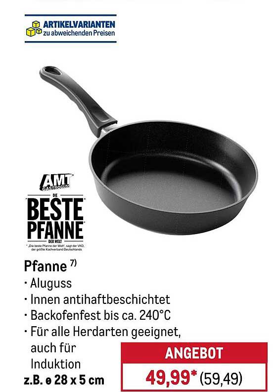 AMT Pfanne - Die beste Pfanne der Welt