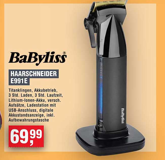 BaByliss Haarschneider E991E