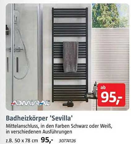 Badheizkörper 'Sevilla'