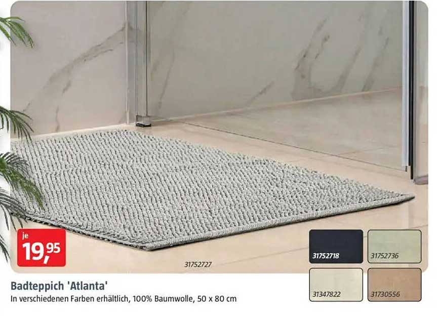 Badteppich 'Atlanta'