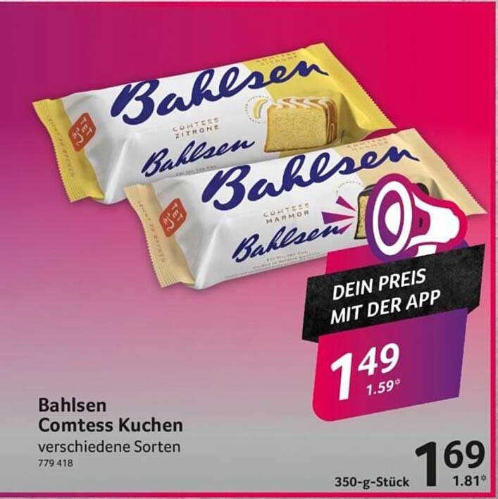 Bahlsen Comtess Kuchen verschiedene Sorten