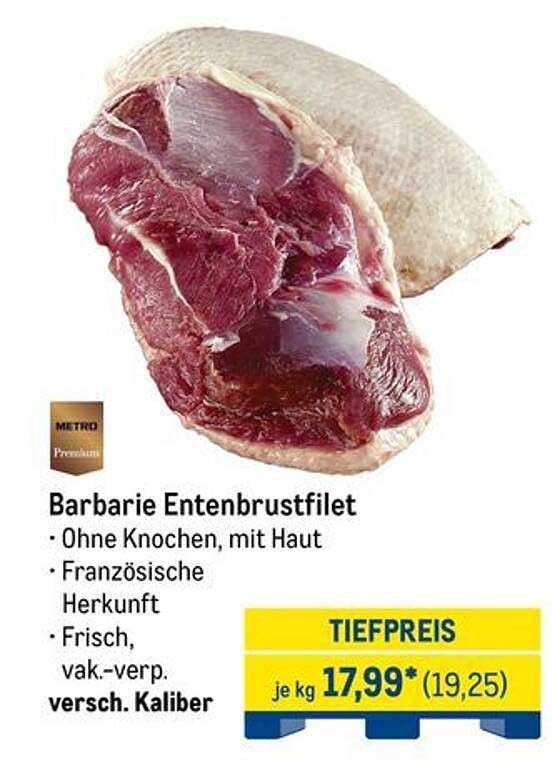 Barbarie Entenbrustfilet