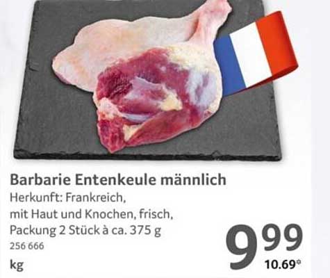 Barbarie Entenkeule männlich