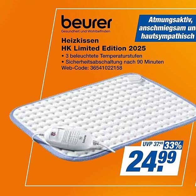 Beurer Heizkissen HK Limited Edition 2025