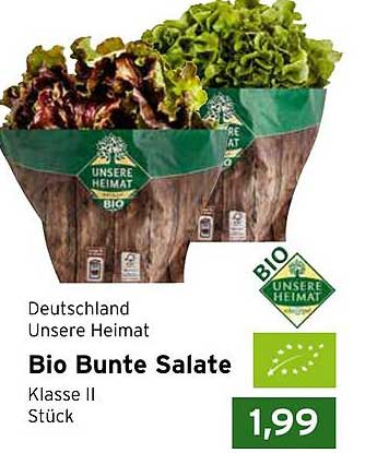 Bio Bunte Salate - Klasse II