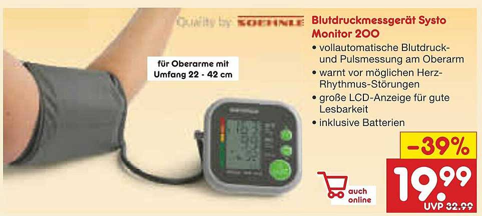 Blutdruckmessgerät Systo Monitor 200