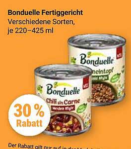 Bonduelle Fertiggericht verschiedene Sorten, je 220-425 ml
