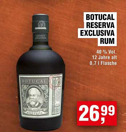 BOTUCAL RESERVA EXCLUSIVA RUM