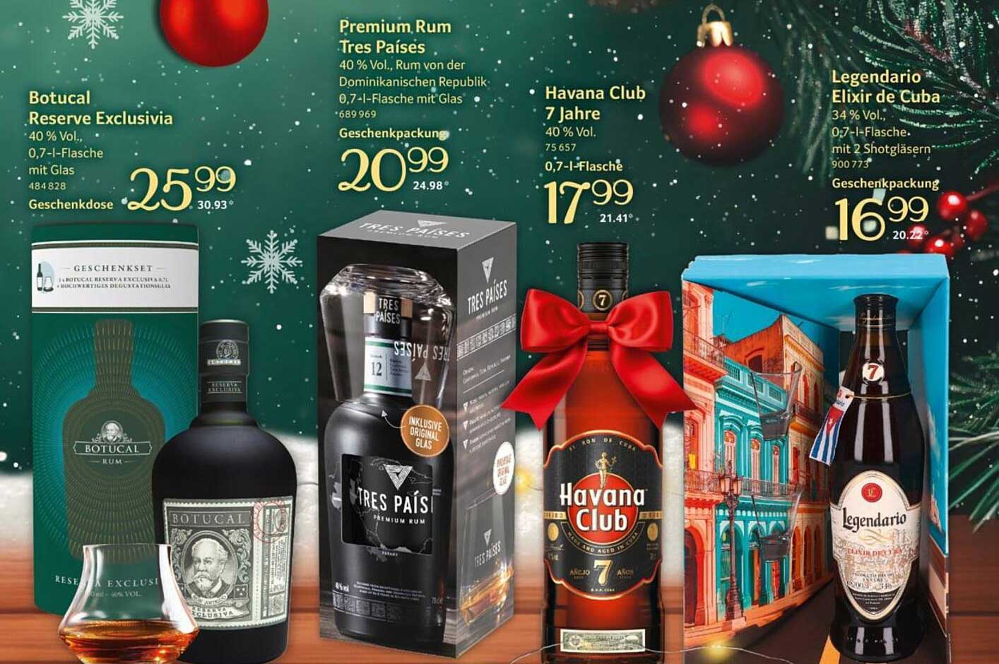 Botucal Reserve Exclusivia 0,7 l Geschenkset
