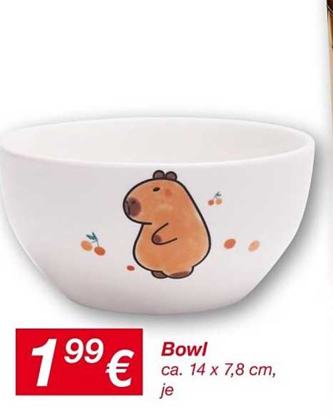 Bowl mit niedlichem Design
