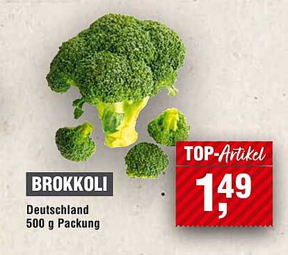 BROKKOLI 500 g Packung