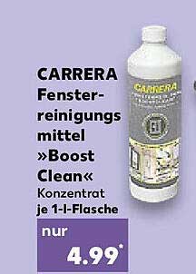 CARRERA Fensterreinigungsmittel »Boost Clean« Konzentrate je 1-l-Flasche