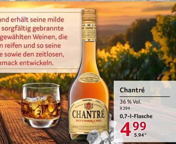 Chantre Weinbrand 0,7 l Flasche