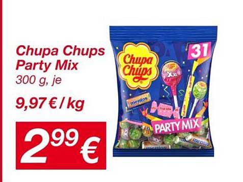 Chupa Chups Party Mix 300 g