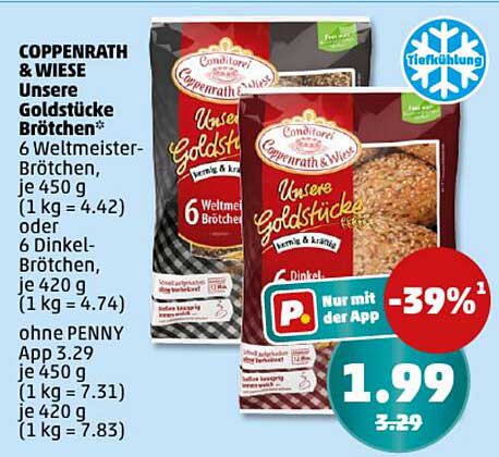 COPPENRATH & WIESE Unsere Goldstücke Brötchen